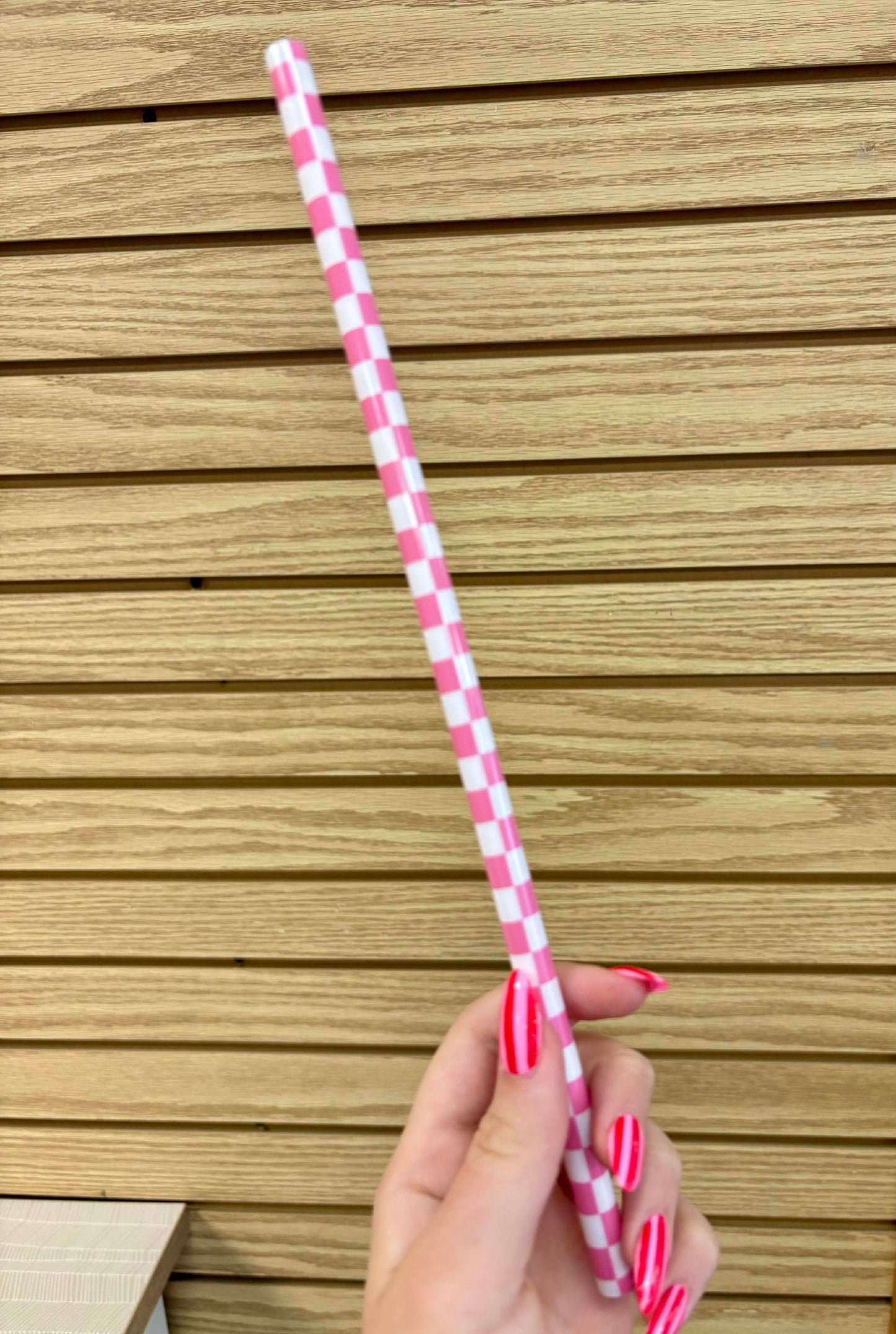 PINK CHECKERED | 12 PACK